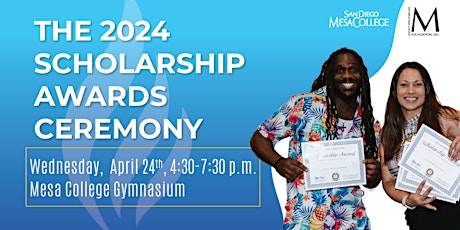 San Diego Mesa College 31st Annual Scholarship Awards Ceremony