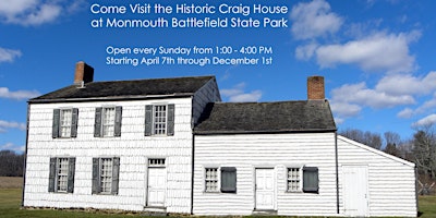 Hauptbild für Craig House Opens at Monmouth Battlefield State Park