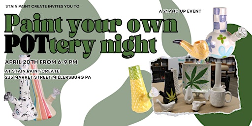 Imagen principal de Paint Your Own POTtery Night #2!