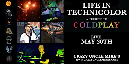 Imagem principal do evento Life In Technicolor: A Coldplay Tribute