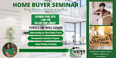 Primaire afbeelding van FREE HOMEBUYER SEMINAR