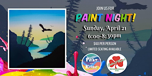 Image principale de Paint Night at Carlos O'Bryans Nanaimo