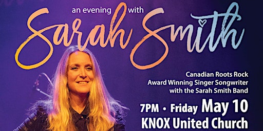 Imagem principal de Knox and the Eternal Busker Project presents...An Evening with Sarah Smith