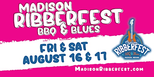Imagem principal do evento Madison Ribberfest BBQ & Blues 2024