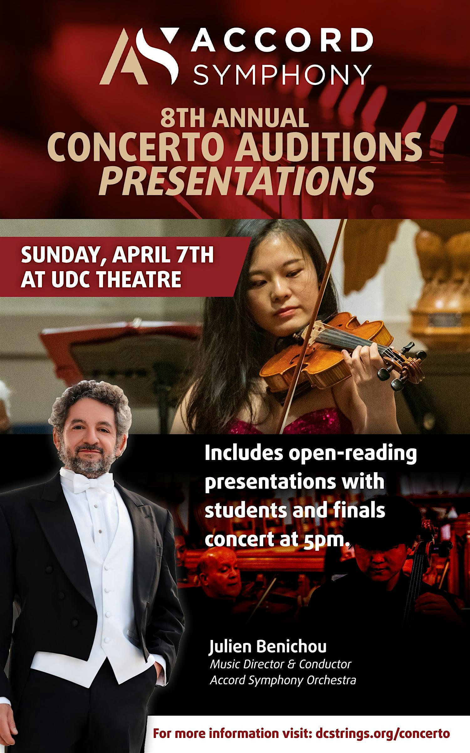 Accord Symphony Orchestra 8th Annual Concerto Audition Presentations (3pm)