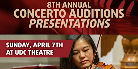 Accord Symphony Orchestra 8th Annual Concerto Audition Presentations (1pm)