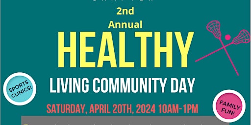 Imagem principal do evento NHC 2nd Annual Healthy Living Community Day