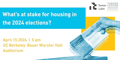 Imagem principal do evento What's at stake for housing in the 2024 elections?