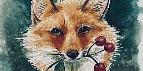 Squirrels, Foxes and Other Furry Things in Watercolor with Pat Banks primary image