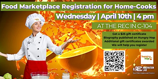 Primaire afbeelding van Food Marketplace Registration for Home-Cooks with Anuj Garg