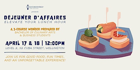 Hauptbild für Déjeuner d'affaires: Elevate your lunch Hour