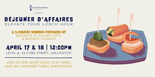 Déjeuner d'affaires: Elevate your lunch Hour primary image