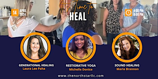 Heal: A Night of Family Constellation Work, Restorative Yoga, Reiki, & A So primary image