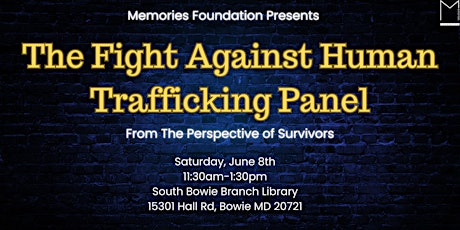 The Fight Against Human Trafficking Panel