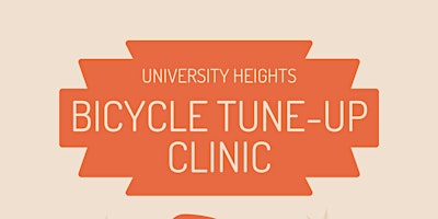 Imagem principal do evento University Heights Bicycle Tune-Up Clinic