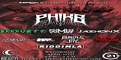 Imagem principal do evento "PHIKE & FRIENDS TAKEOVER" at THE CIRCLE OC (RIDDIM & DUBSTEP) 21+