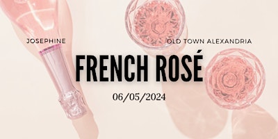 Imagen principal de Josephine Wine Class - French Rosé