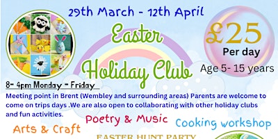Motherlee's Garden Easter Holiday Club primary image
