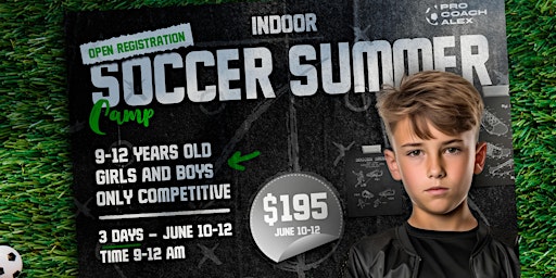 Image principale de Soccer Summer Camp (INDOOR)