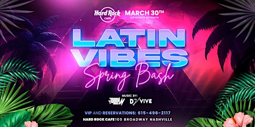 Immagine principale di Latin Vibes Rooftop Party “spring bash” 