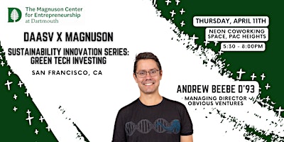 DAASV x Magnuson Sustainability Innovation Series: Green Tech Investing