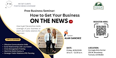 Immagine principale di How to Get Your Business on the News 