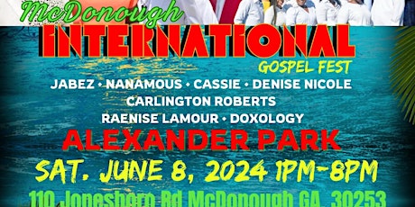 McDonough International Gospel Fest