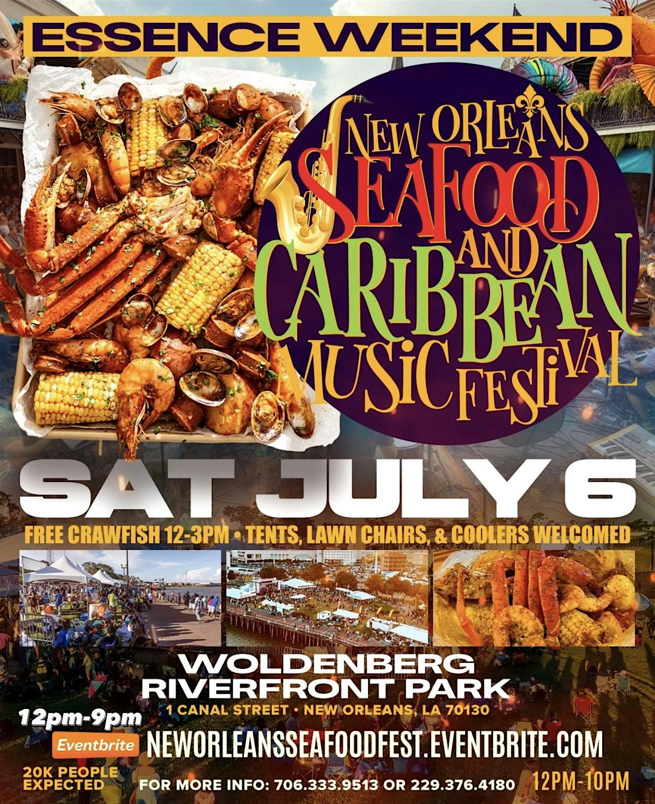 New Orleans Seafood & Caribbean Music Festival (Essence Weekend)