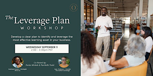 Imagem principal do evento The Leverage Plan Workshop (Part 5/AMA)