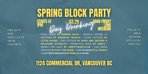 Spring Block Party primary image