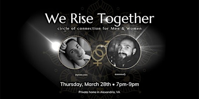 WE RISE TOGETHER - Circle of Connection for Men & Women primary image