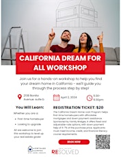 Finding your California Dream Home Workshop