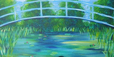Monet's Lily Pond - Paint and Sip by Classpop!™ primary image
