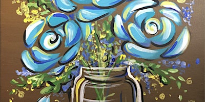 Golden Wildflowers - Paint and Sip by Classpop!™ primary image