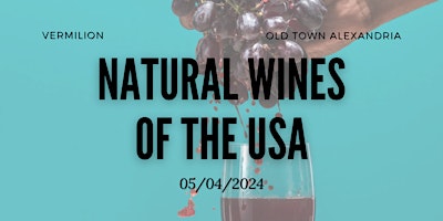 Imagem principal do evento Vermilion Wine Class - Natural Wines of the USA