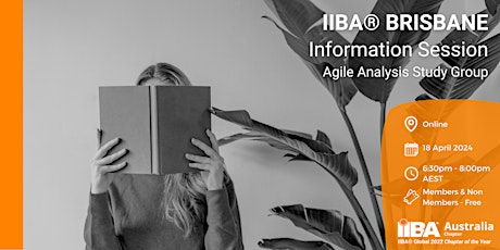 Imagem principal de IIBA® Brisbane - Agile Analysis Study Group Free Information Session