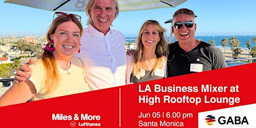 Primaire afbeelding van LA Business Mixer at High Rooftop Lounge