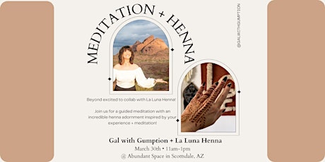 Meditation + Henna Event