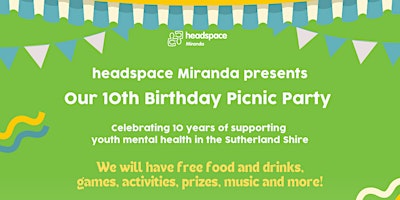 headspace Miranda 10th Birthday primary image