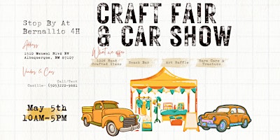 Imagem principal do evento 4H Craft & Car Show