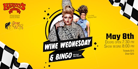 Wine Wednesday and Drag Queen Bingo