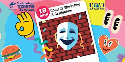 Imagem principal de Comedy Workshop with Anthony Lammond- NSW Youth Week Activity
