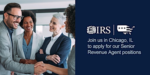 Imagen principal de IRS Senior Revenue Agent Hiring Event in Chicago, IL