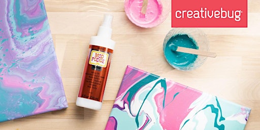 Hauptbild für Crafty Creations with Creative Bug: Acrylic Pouring
