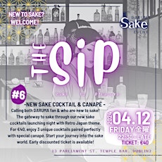 DARUMA presents Sake event "The SIP"