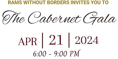 Ram's Without Borders - The Cabernet Gala primary image