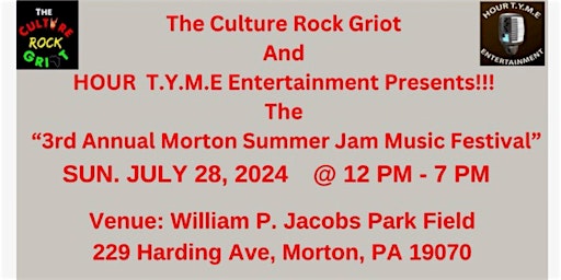 Imagem principal do evento Morton Summer Jam