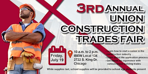 3rd Annual Union Construction Trades Fair primary image