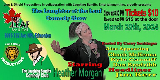 Primaire afbeelding van Laughter at the Leaf Comedy Show, Starring Heather Morgan