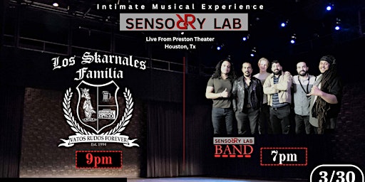 Imagem principal do evento Los Skarnales Live @ The Sensory Lab ft. The Sensory Lab Band